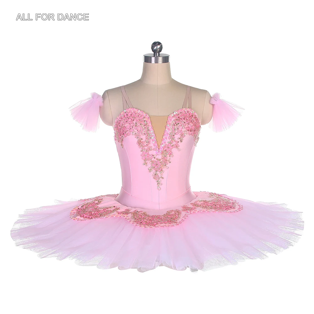 

BLL490 Pink Spandex Bodice Pre-professional Ballet Tutu For Adult/Girls Ballerina Dance Costumes Tutu Wear