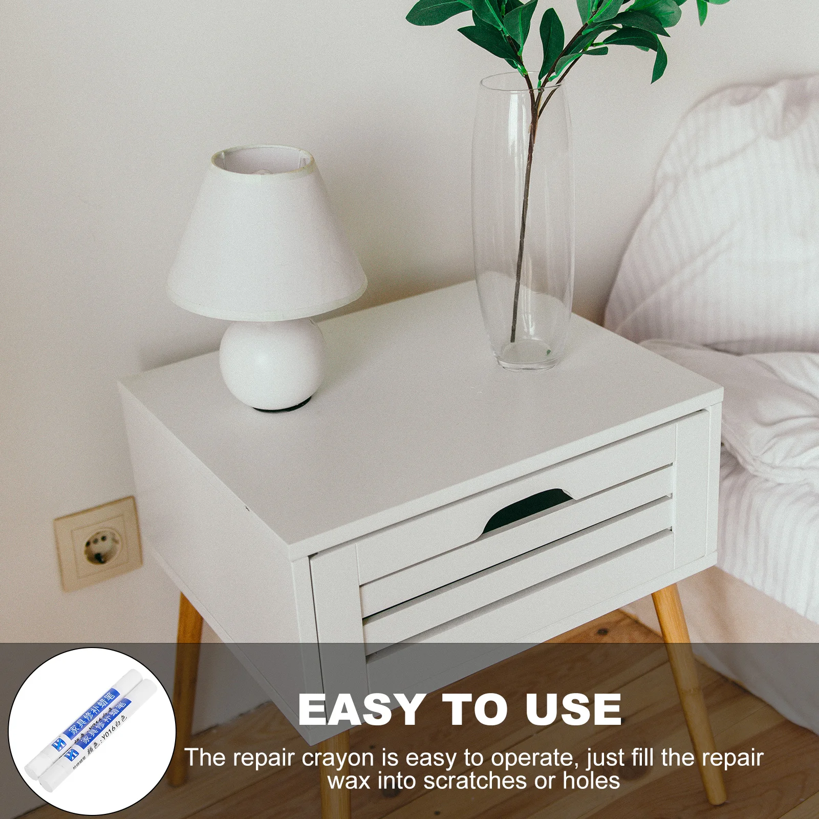 Омолаживающий маркер деревянный воск наполнитель ручка для ремонта царапин