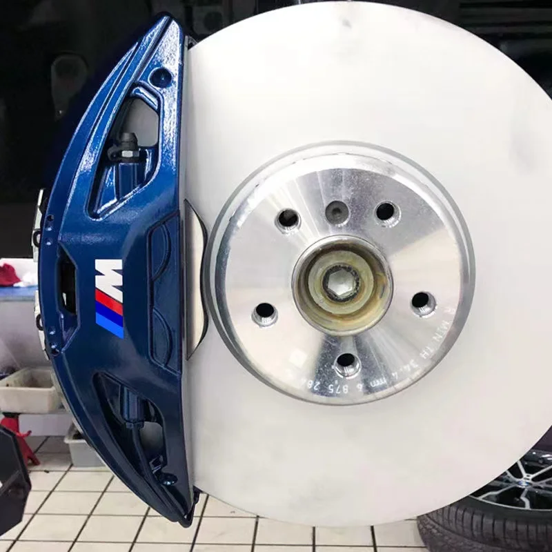 6 шт. наклейки на скобы автомобиля для BMW M Performance E36 E60 E90 X2 X1 X3 X5 E46 E39 E70 M3 M5 M6 G20 G30 E93