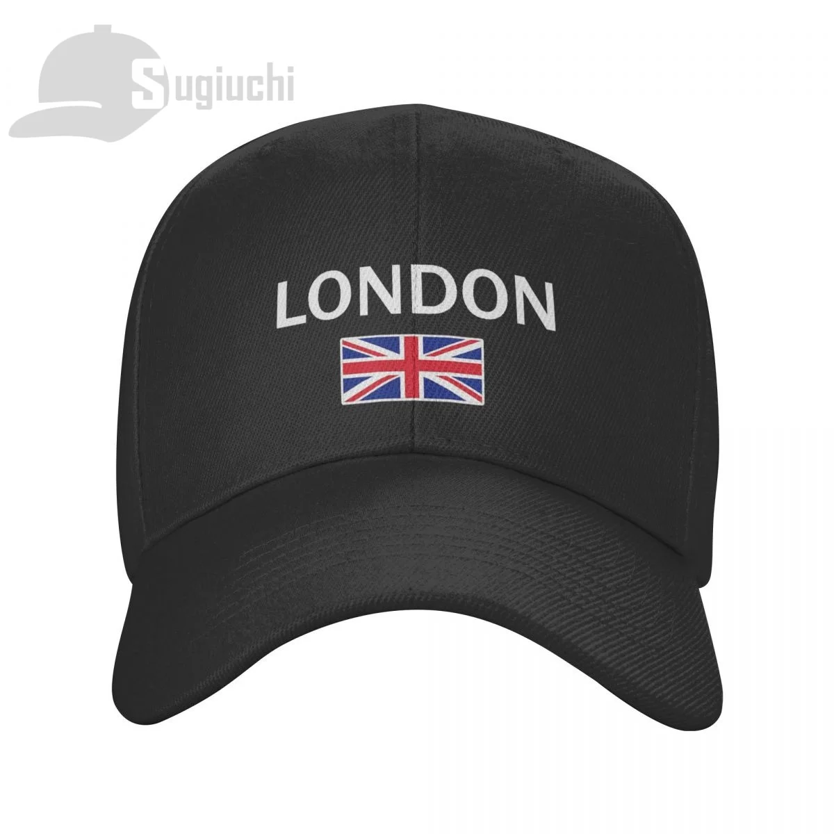 

More Design LONDON England British Flag Union Jack UK Sun Baseball Cap Hats Adjustable For Men Women Unisex Cool Outdoor Hat