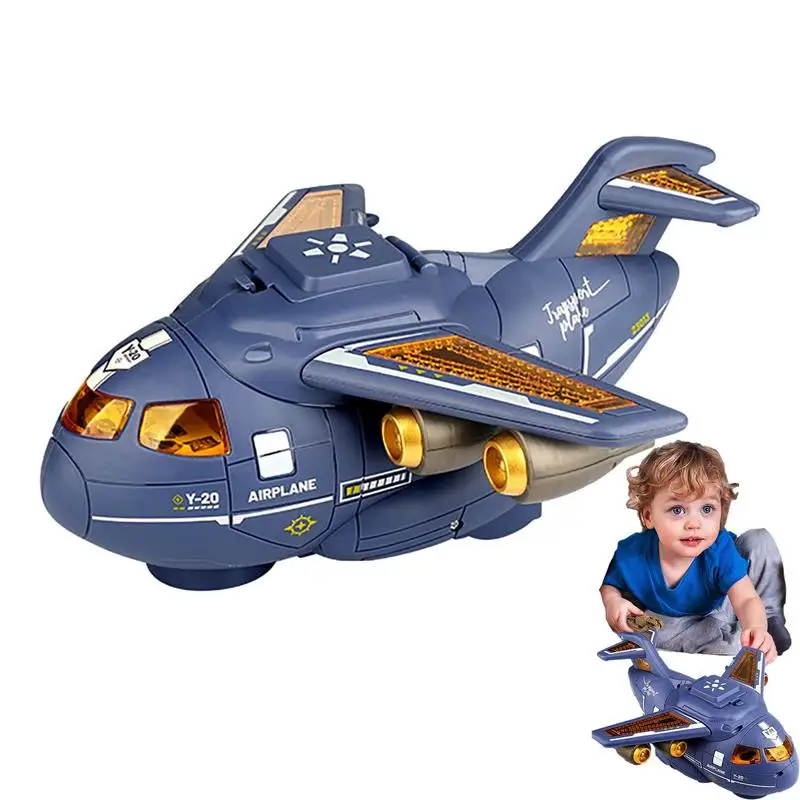 

Electric Airplane Toy Toddlers Toy Planes With Lights And Sounds Children's Birthday Gifts For Boys And Girls Ages 3-12