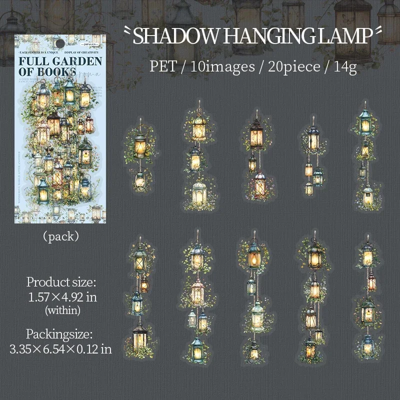 

Набор стикеров Jianwu Bookish Fragrance