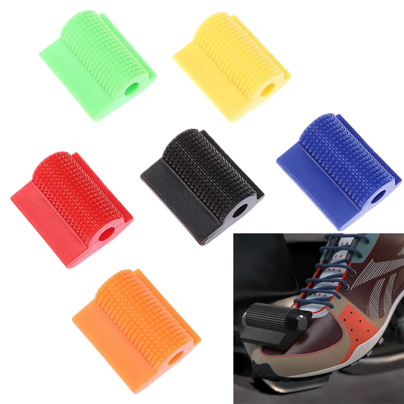 

Motorcycle Shift Gear Lever Foot Peg Rubber Cover Shoes Protect FOR KAWASAKI Z900 Z1000 Z750 Z800 NINJA 250SL FOR HONDA CBF 600N