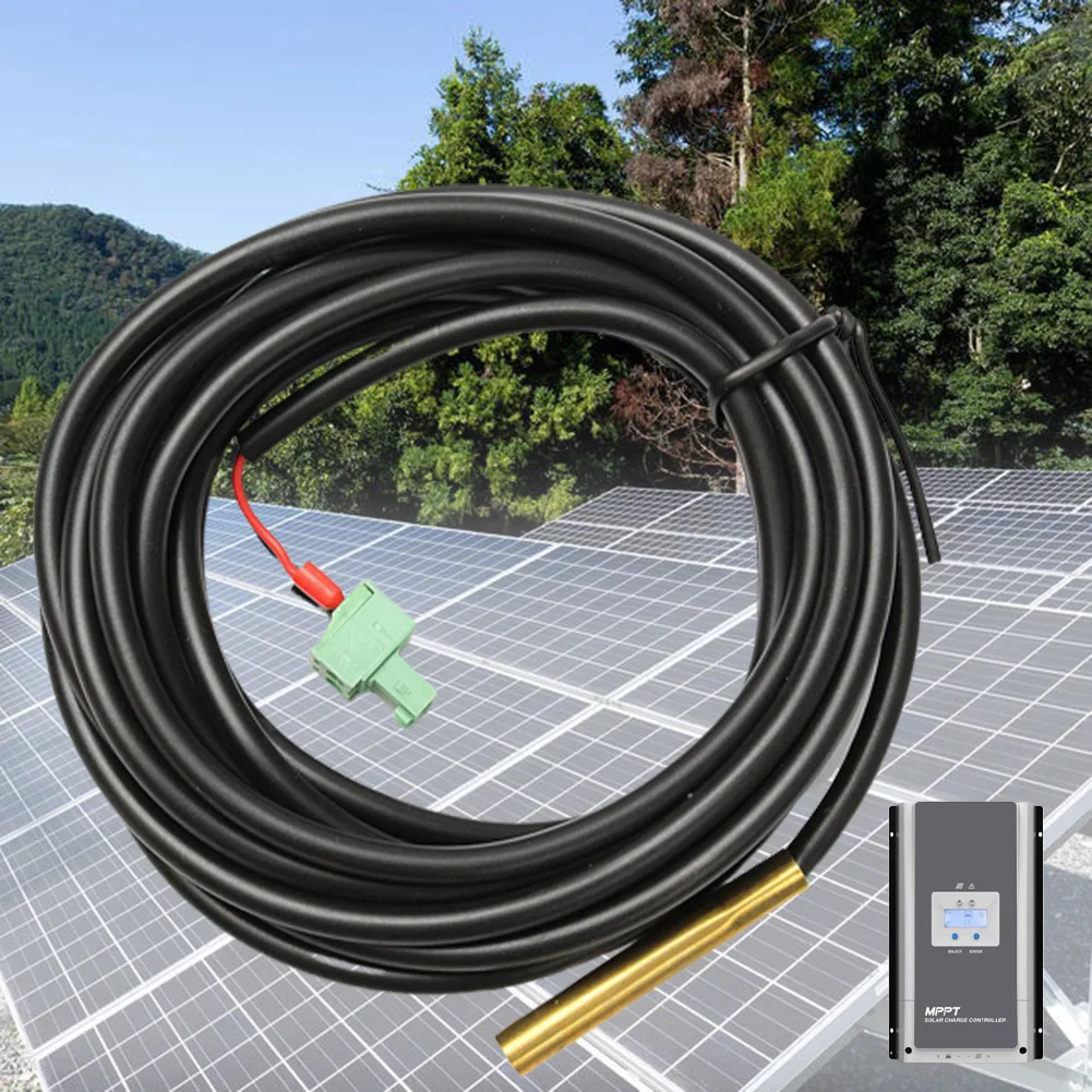 

Remote Temperature Sensor RTS300R47K3.81A TS-R Cable For EPever EPsolar ViewStar-AU TRIRON XTRA Series Tracer AN BN CN Series