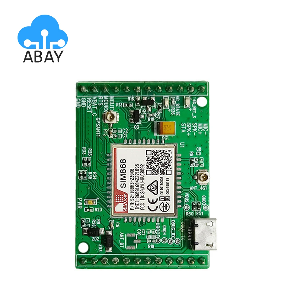 

SIMCOM SIM868 Development Core Board Quad-Band GPRS GNSS Bluetooth Module SIM868 GSM/GPRS+GNSS+BT