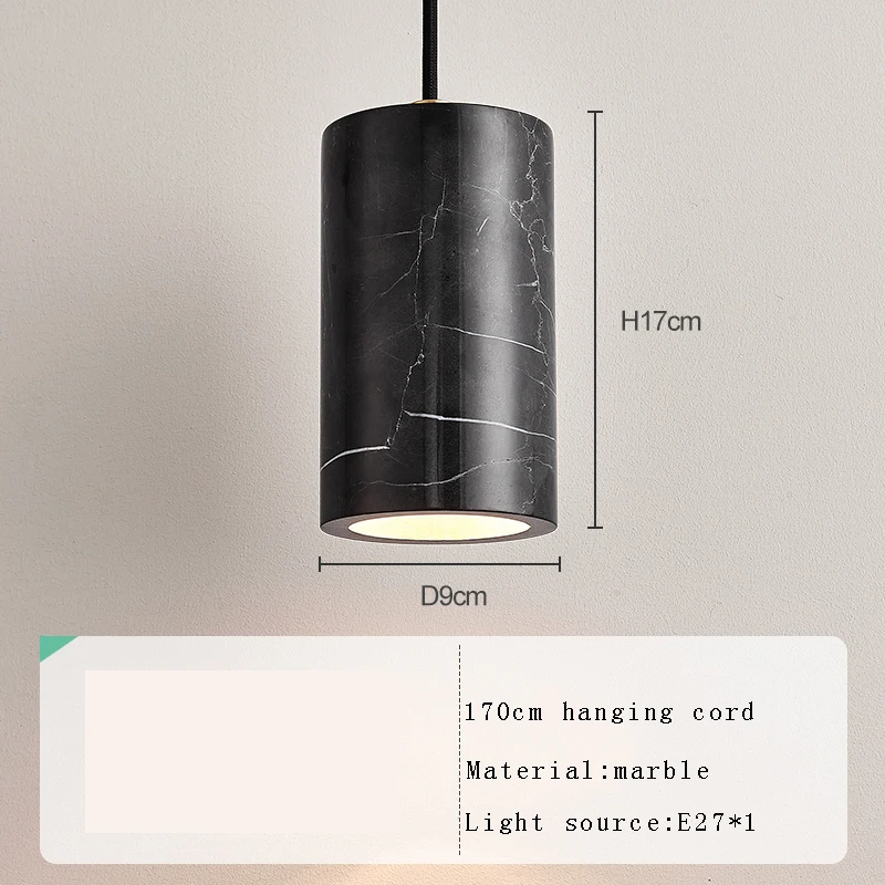 

Подвесной светильник из мрамора, латунь, теплый свет