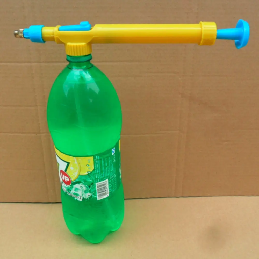 

Mini Toy Guns Juice Bottles Interface Plastic Trolley Gun Sprayer Head Pressure Water Sprayer Spraying Head Gardening Supplies