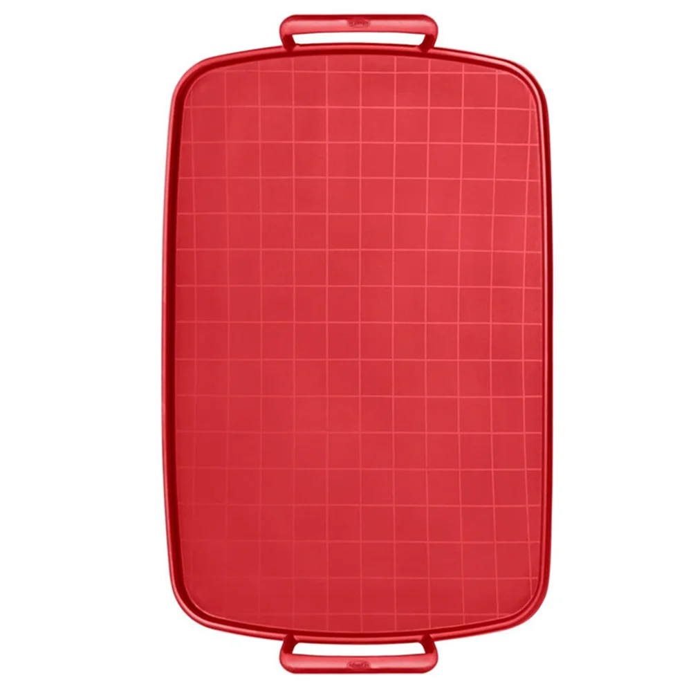 

Microwave Grill Plate Tray Heat Resistant Oven Bakeware Toastie Bread Silicone Pan Dim Sum Baking