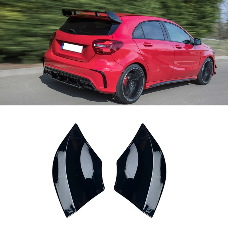 

Car Bumper Spoiler Rear Lip Angle Splitter Diffuser For Mercedes-Benz A-Class W176