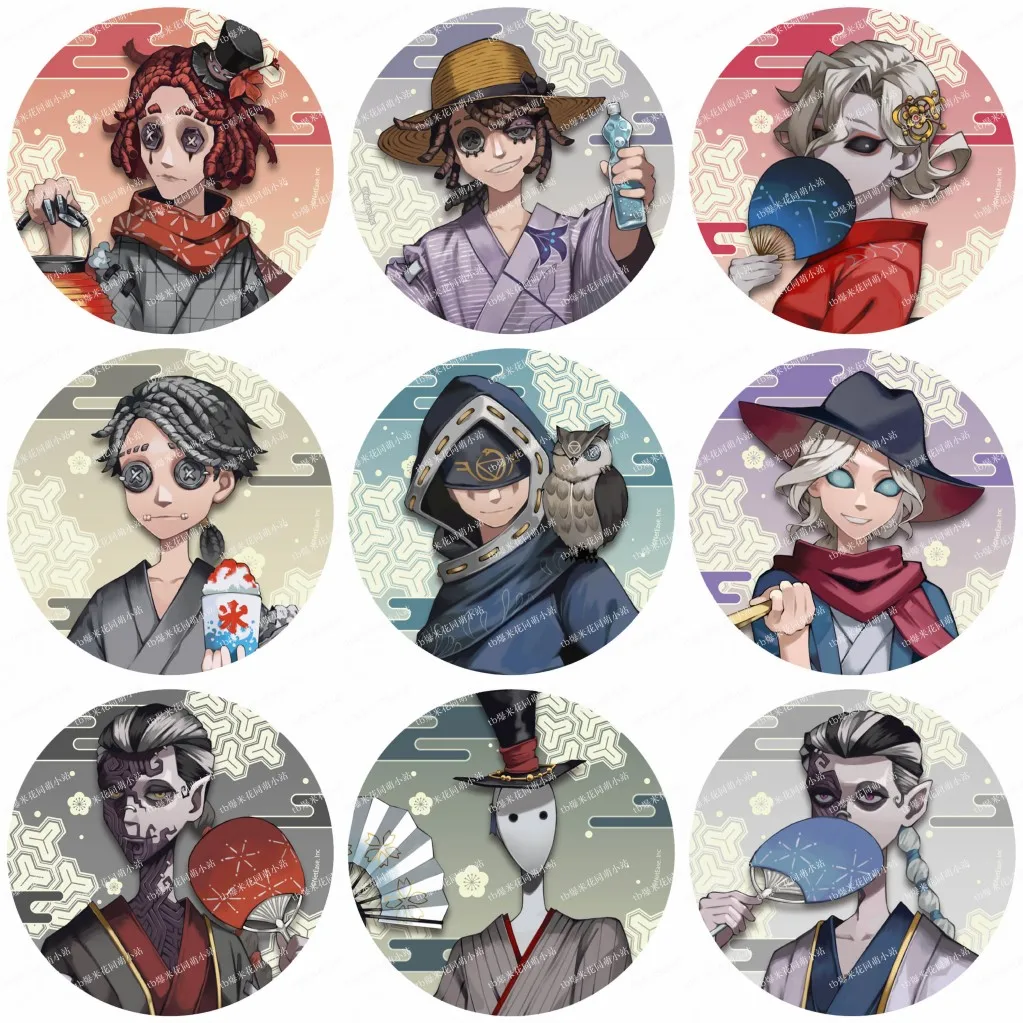 

Брошь-брелок в стиле аниме вера найб Subedar с идентификацией летнего фестиваля