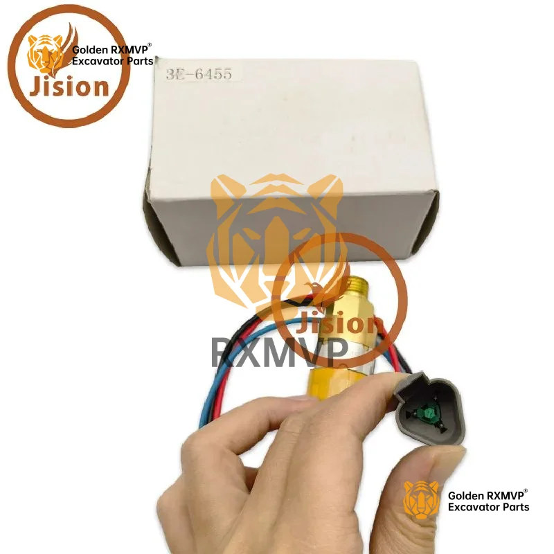 Для Caterpillar 3e-6455 Датчик давления масла Подходит 320b 322b 325b 330b Колесные погрузчики 924f