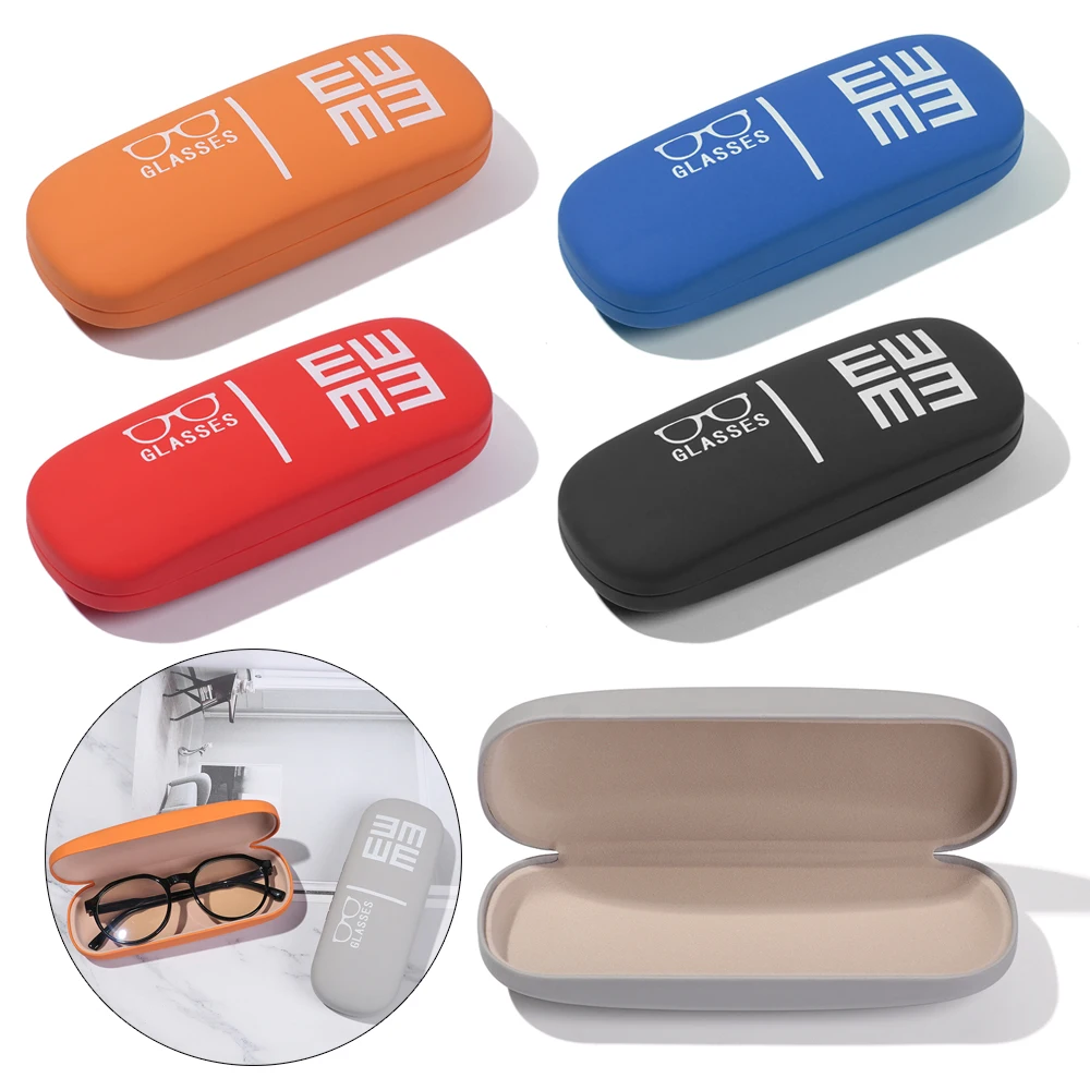 

Women Men Vintage Portable Waterproof Glasses Box Eyeglasses Case Metal Large Capacity