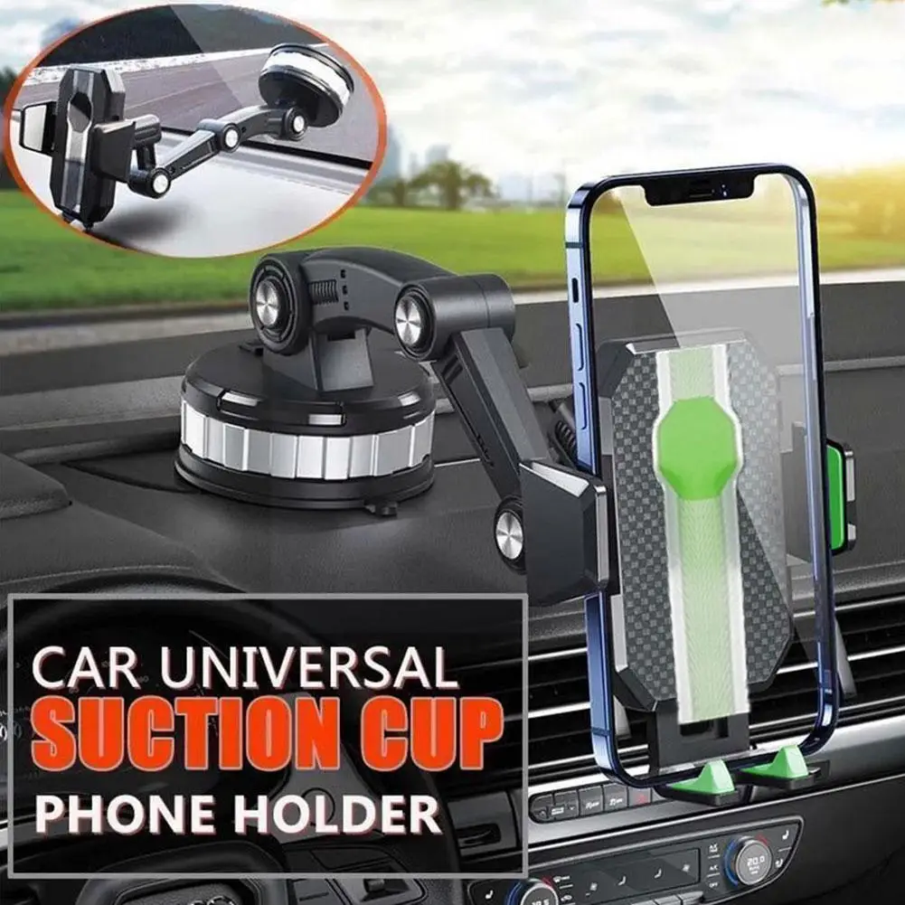

360 Degree Adjustable Car In-dash Bracket For Mobile Phone Mount For Car Center Console Stack Super Adsorption Phone Holder X1p2