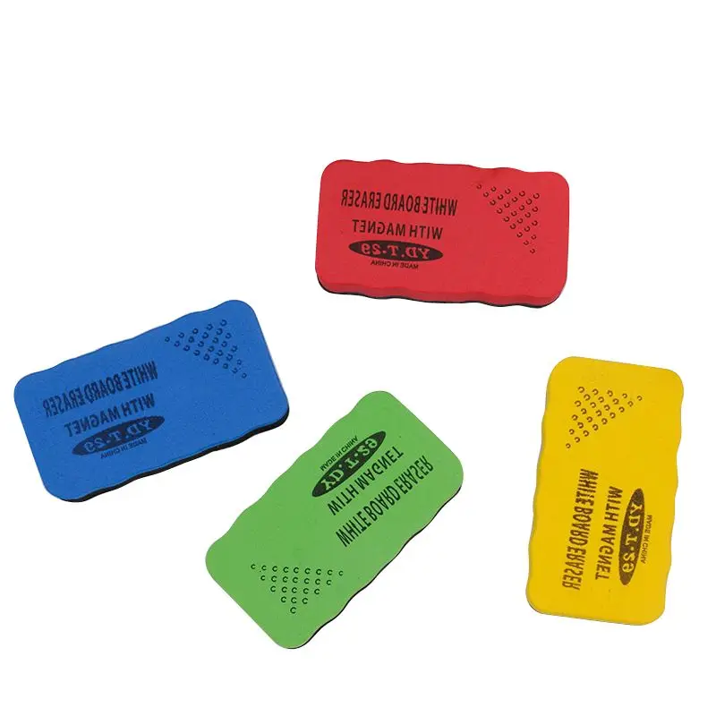 

57EC Magnetic Dry-Wipe Whiteboard Eraser Marker Cleaner Kids School Office Supplies