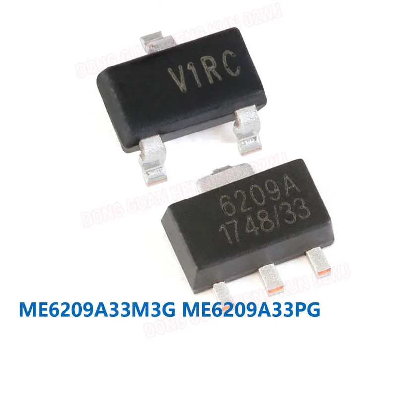 

10 PCS Original ME6209A33M3G ME6209A33PG 3.3V Withstand Voltage 18V Low Dropout Linear Regulator Voltage Regulator For Equipment