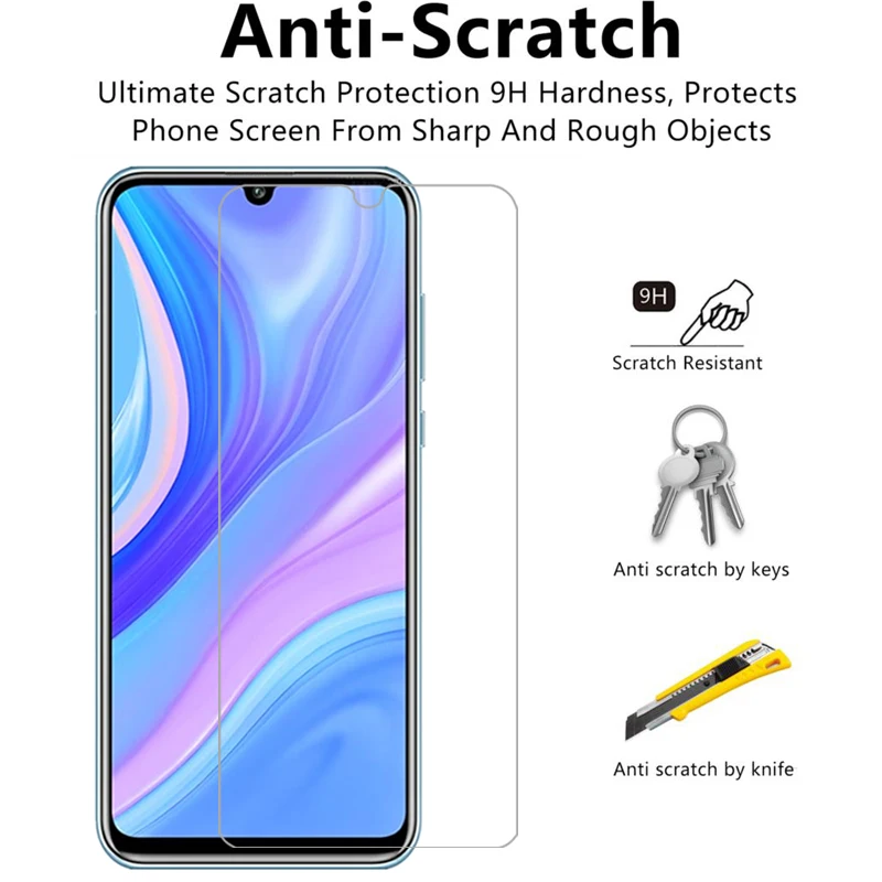 Защитное закаленное стекло для huawei p smart s Защитная пленка экрана смартфона huawey huwei