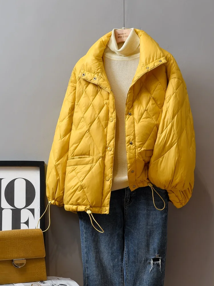 New Women Down Jacket Casual Style Autumn Winter Coats And Parkas Female Outwear