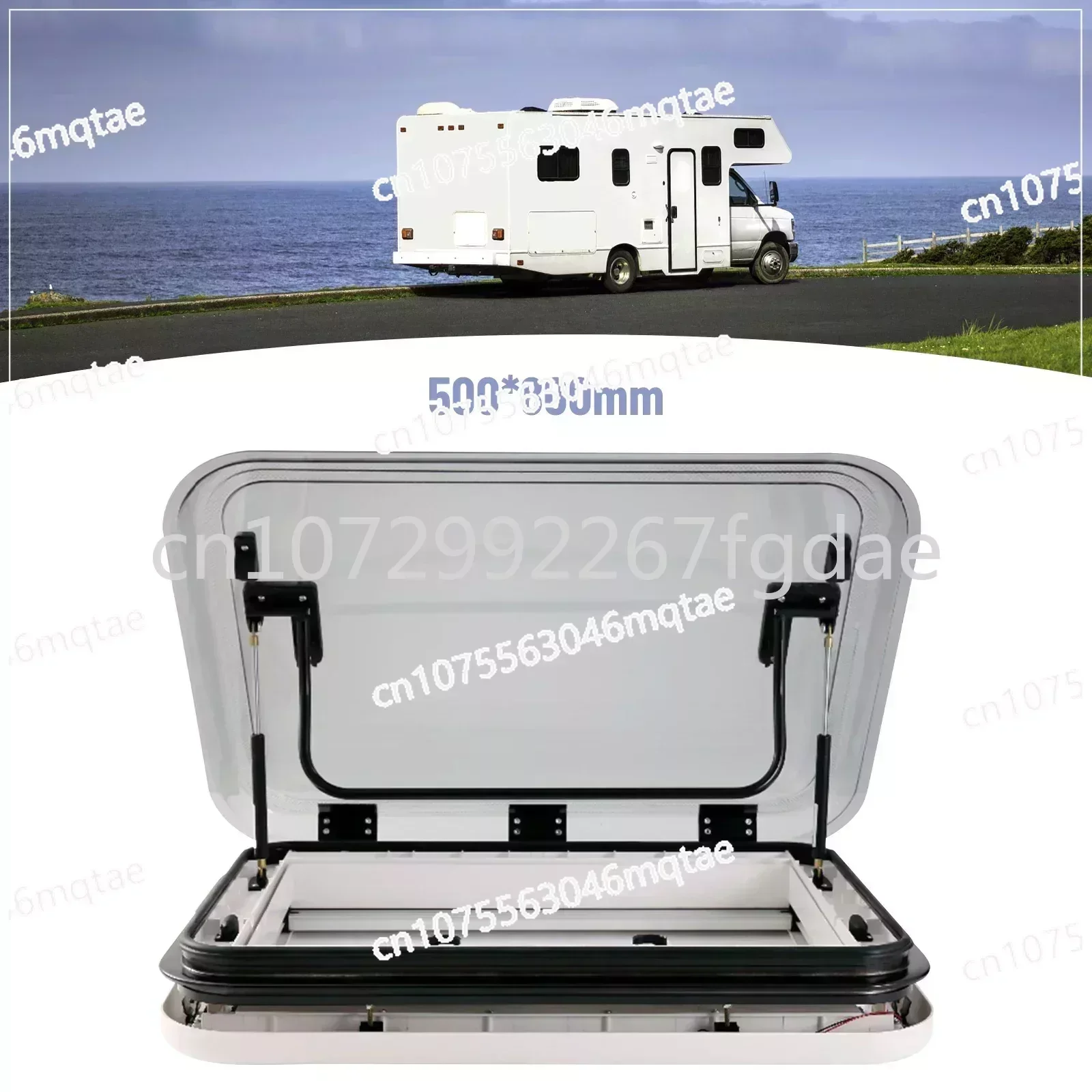 Большой домашний фургон Люк для крыши с вентиляционным отверстием 3 размера