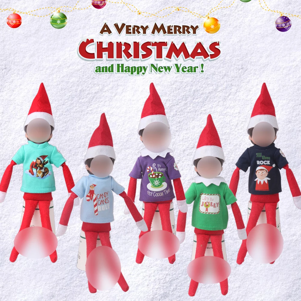 Рождественская Кукла-эльф Сказочная одежда Рождественский элемент сделай сам