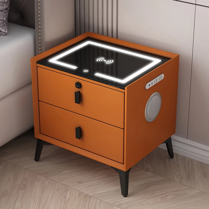 Умные Роскошные тумбочки для гостиной прикроватные современные ночные столики в