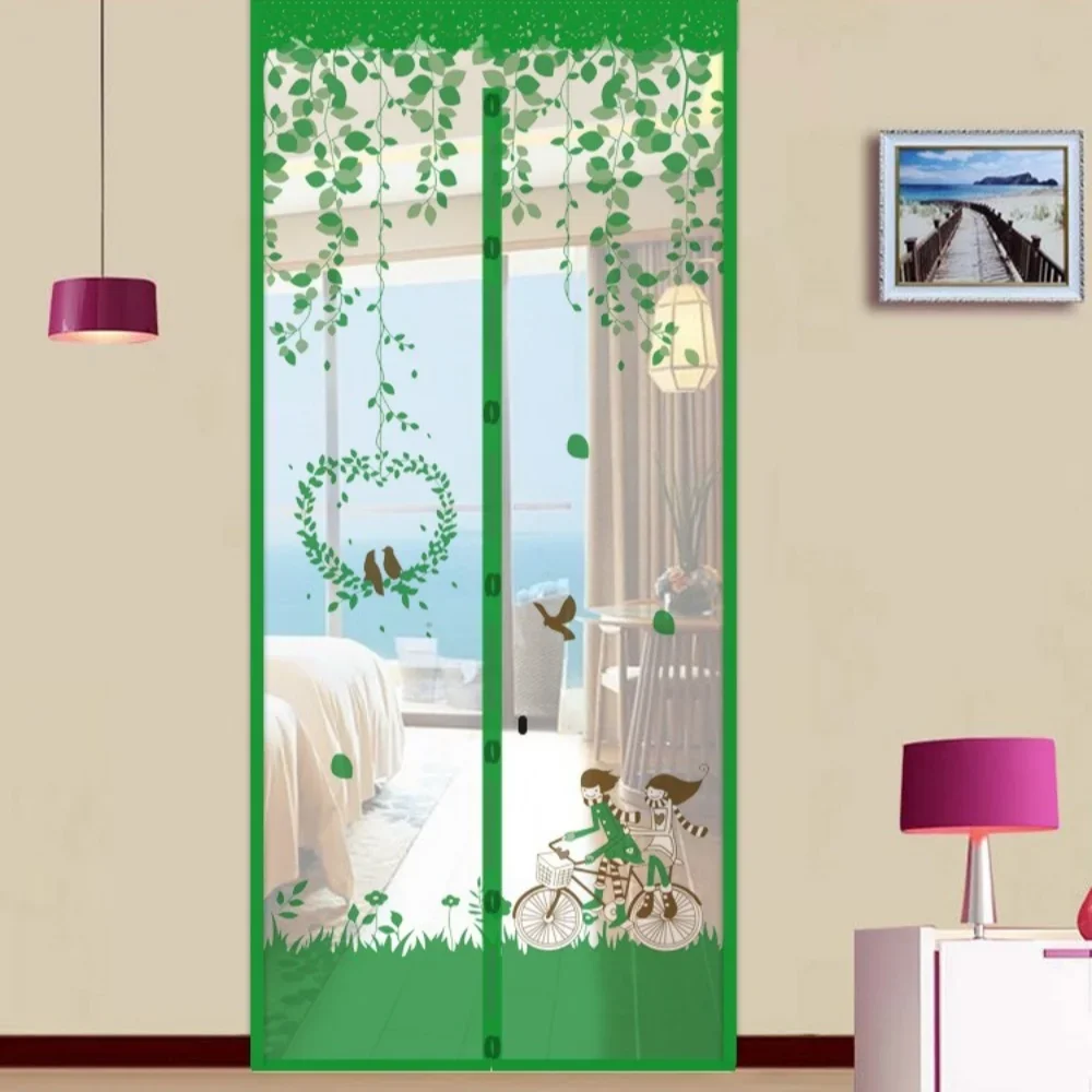 

Магнитная дверная занавеска для москитной сетки Полиэстер 90x210 см