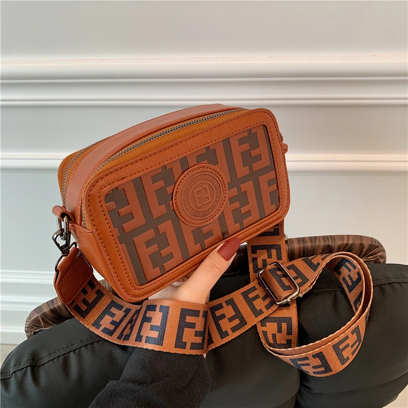 

Messenger Bag 2022 Luxury Women Classic Shoulder Strap With Brand Pattern Women Crossbody Shoulder Bags Lady Luxury Brand Bag