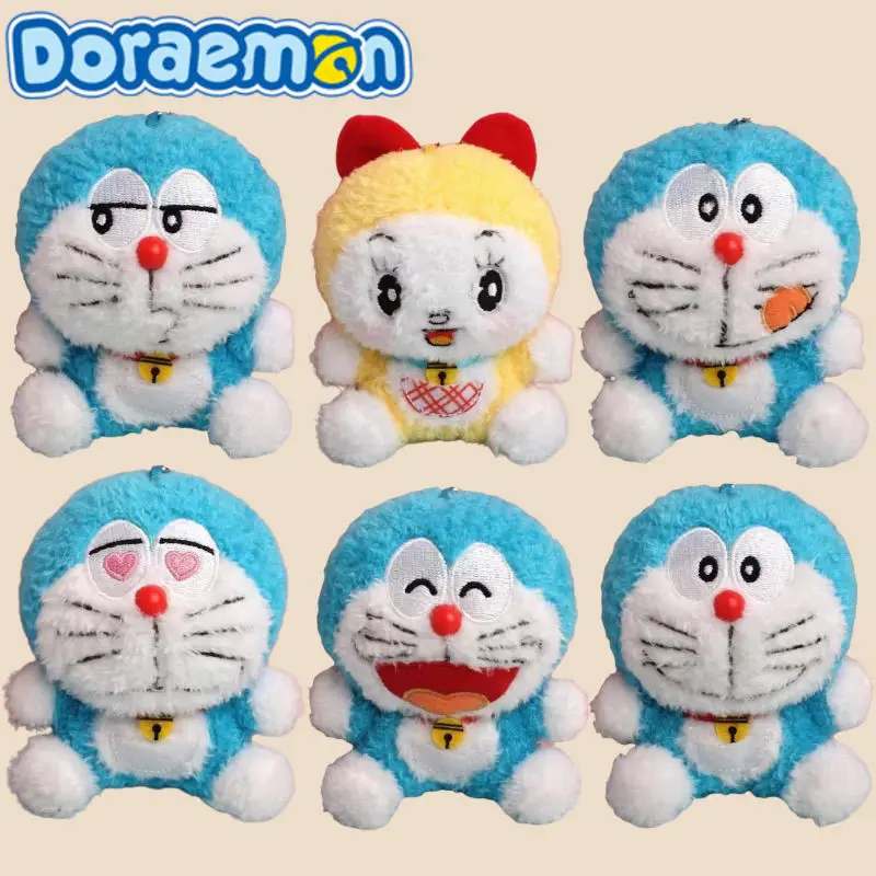 НОВЫЙ 10 см Doraemon Dorami популярный аниме Kawaii мини плюшевый брелок рюкзак кулон друзья