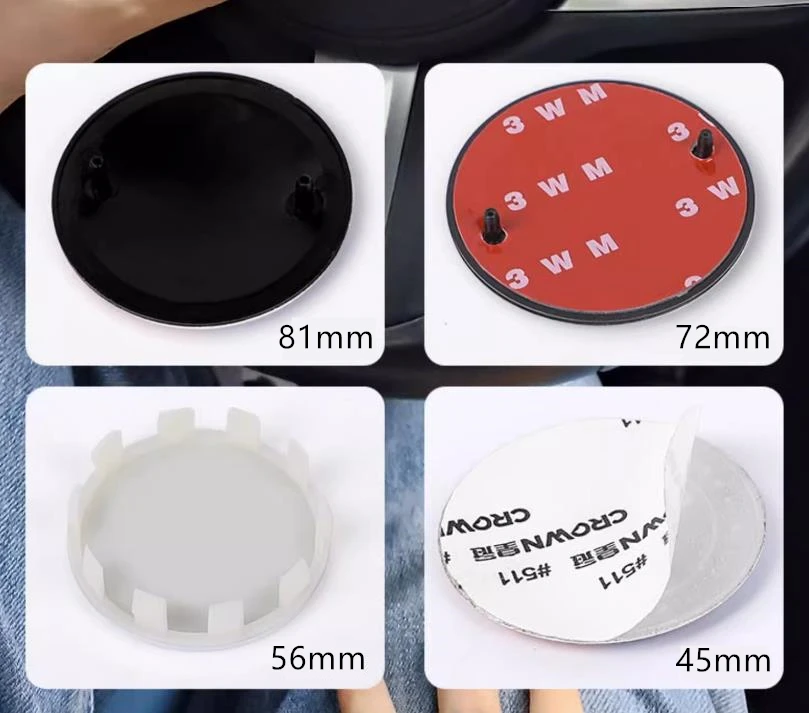 74/82/56/45 мм автомобильный капот передний задний багажник рулевое колесо эмблема