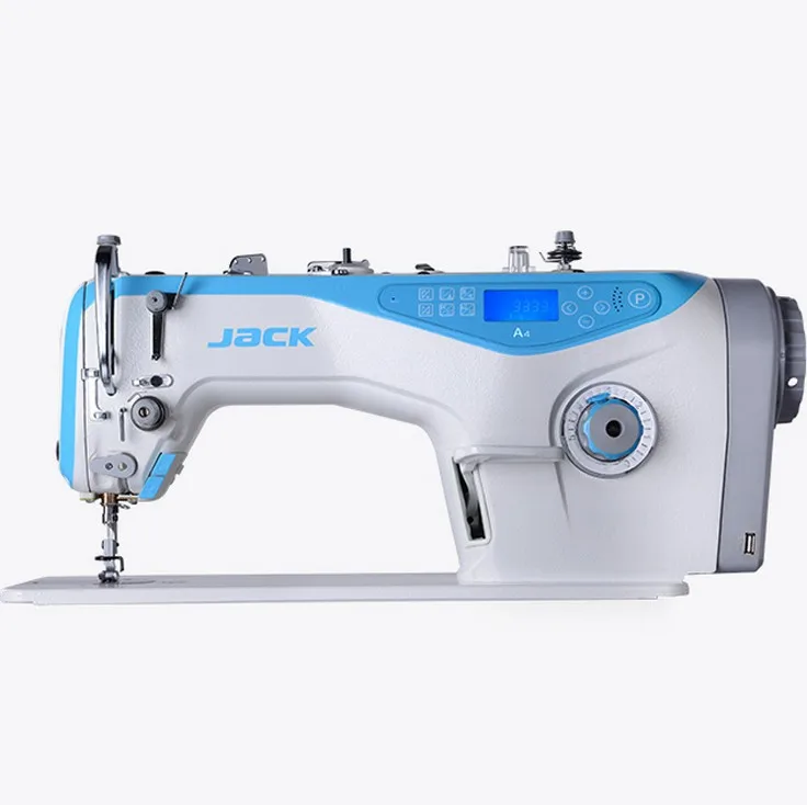 

New Flat-bed Jack A4 Single Needle Lockstitch Industrial Sewing Machine for sale