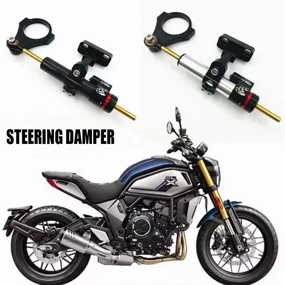 

Motorcycle Adjustable Steering Damper Stabilizer For CFMOTO 700 CLX 700CLX 700CL-X CLX700 CFMOTO 700CL-X Sport