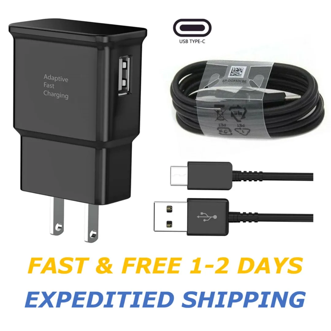 

Сетевое зарядное устройство для Samsung Galaxy S20/S10/S9/S8/Note 8, 480 Мбит/с