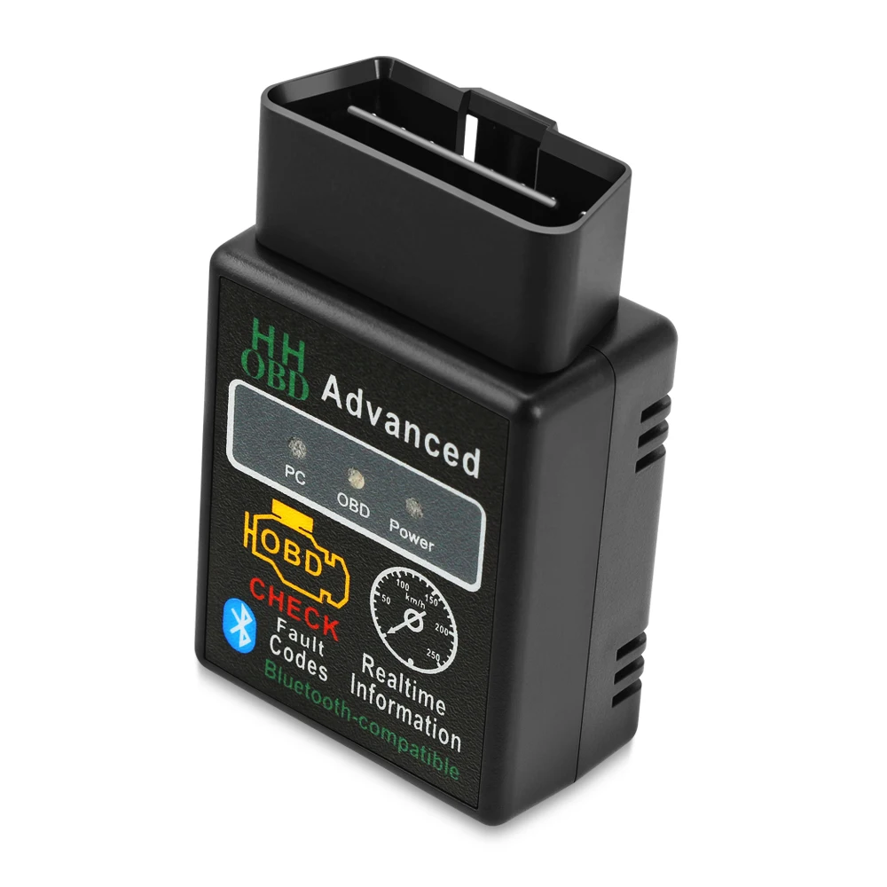 Автомобильный диагностический инструмент ELM327 OBD2 OBDII совместимый с Bluetooth для Lada Gas