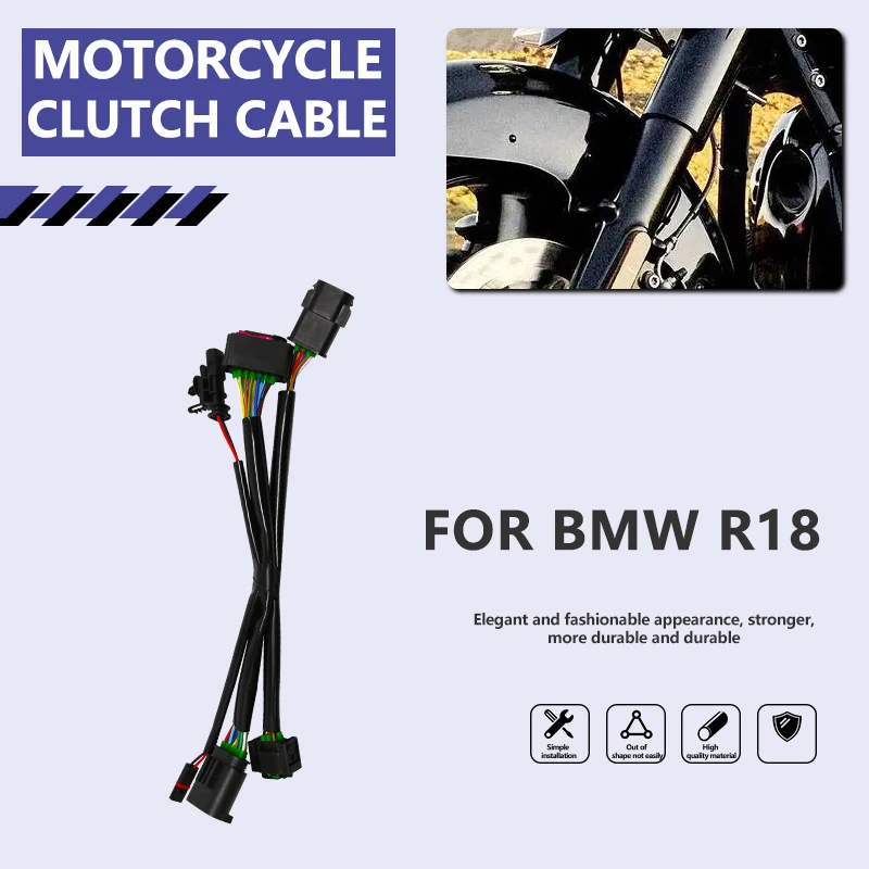 Brake Pipe Clutch Pipe Power Connection Switch Wire Refit Handle Handle Special Line for BMW R18 R18B R18TC Motorcycle Parts