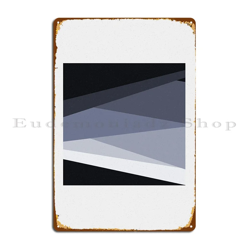 

Crossing Lines Metal Sign Pub Party Plates Vintage Custom Create Tin Sign Poster