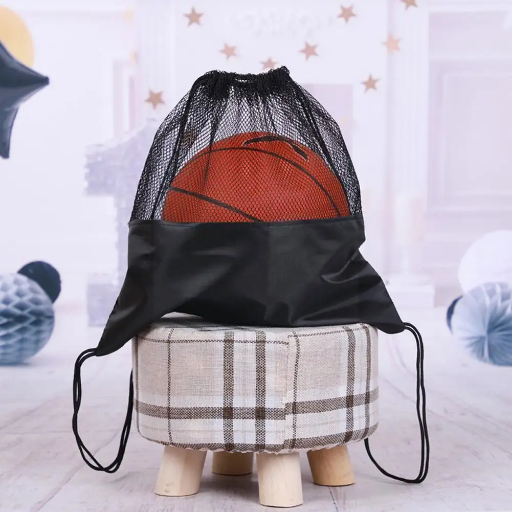 

Outdoor Sport Soccer Ball Mesh Bags Kids Football Volleyball Sport Basketball Backpack Bags Accessories Training Equipment X1n5