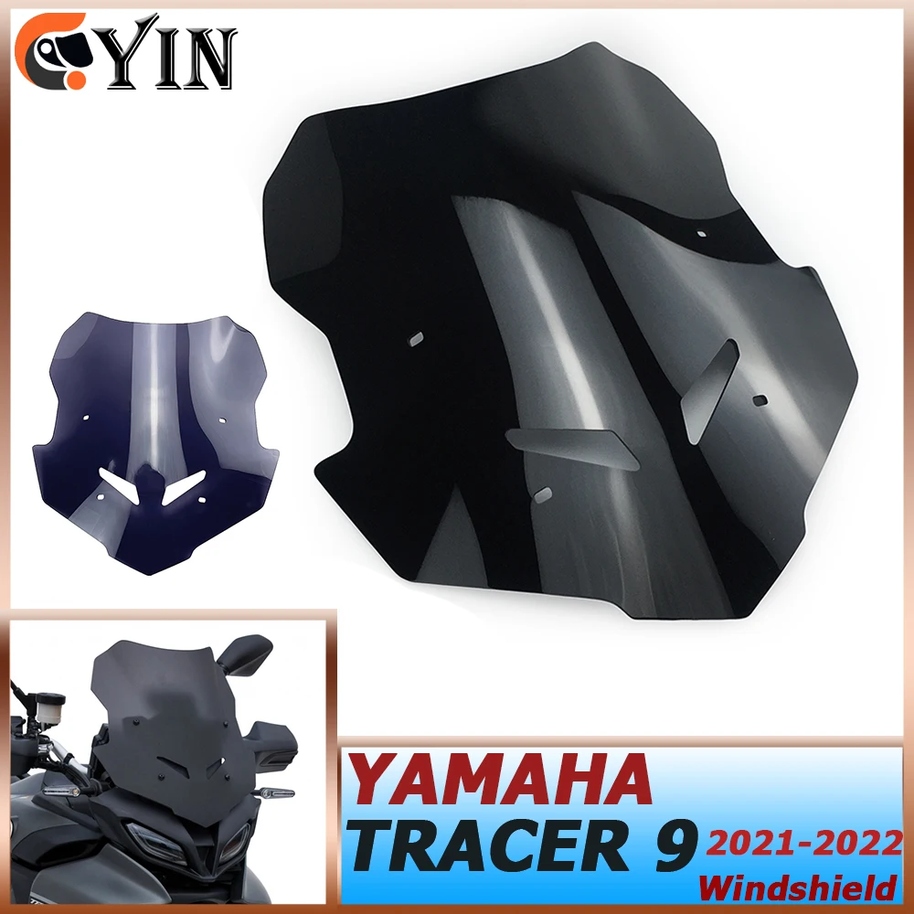 

Motorcycle Accessories Windshield Windscreen Kit Deflector Fairing Cover For YAMAHA Tracer 9 GT TRACER9 GT9 tracer9 2021 2022