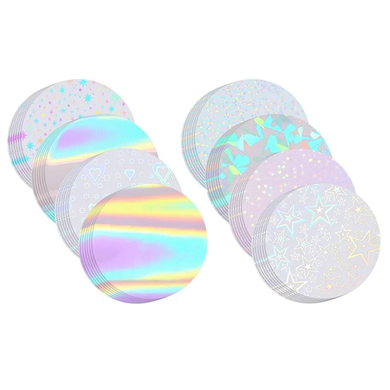 

Голографическая пленка для кнопок 2.25", 8 стилей, 200 шт.