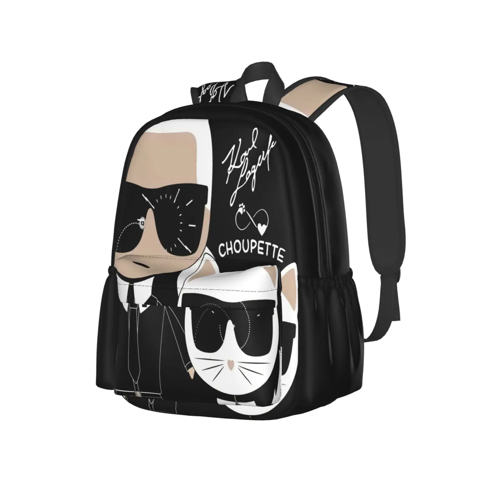 

Menand Cat Choupette Ikonik Backpack Chest Bag Drawstring Bag Waist Bag Backpack Drawstring Pouch Bag Ropes Drawstring Bags Stri