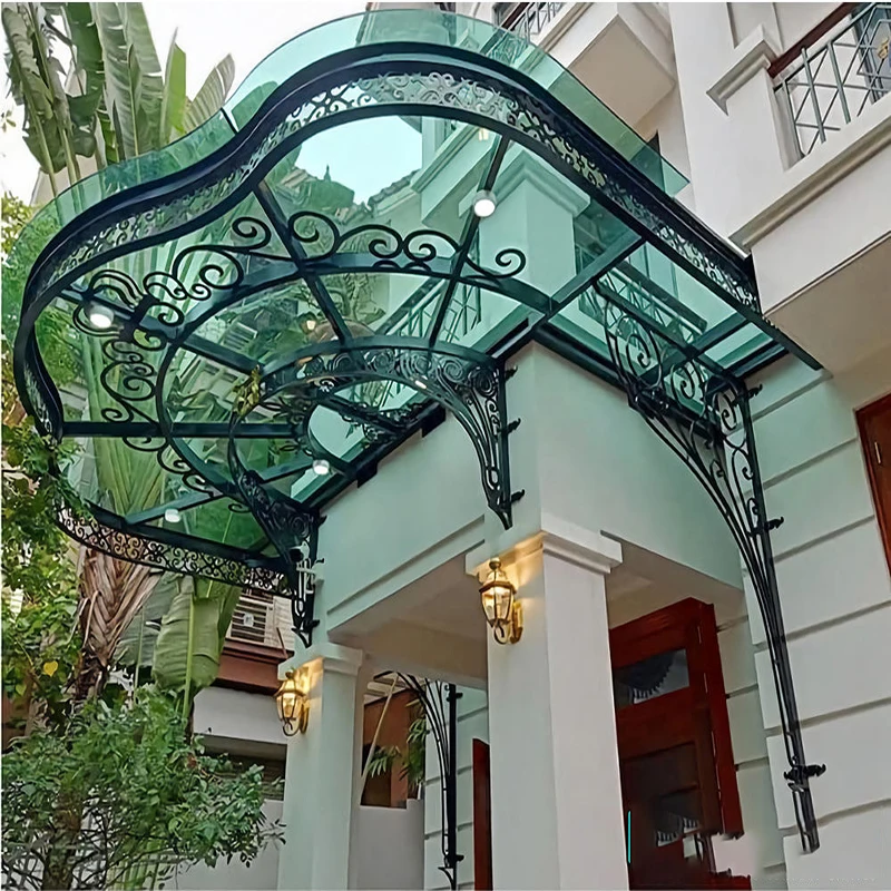 

Top Product Wrought Iron Steel Garden Canopy Awning Cover Frame Gold Supplier Manufacturer