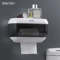 toilet paper roll holder with storage wall shelf organizer tissue holder bathroom accessory sets