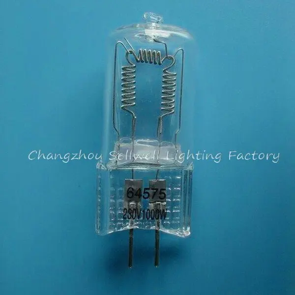 Новинка 2024 года! Стандартная лампа W011 для сцены 230 В 1000 Вт G6.35