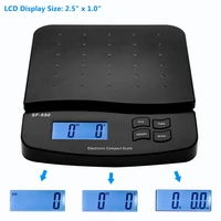 sf 550 30kg1g portable kitchen scale lcd digital high precision automatic shut off postal shipping scale