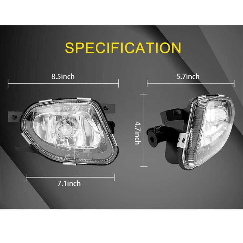 Автомобильные противотуманные фары для Mercedes-Benz W211 2003-2006 E200 E220 E240 E280 E300 E320 E350 E420 E500