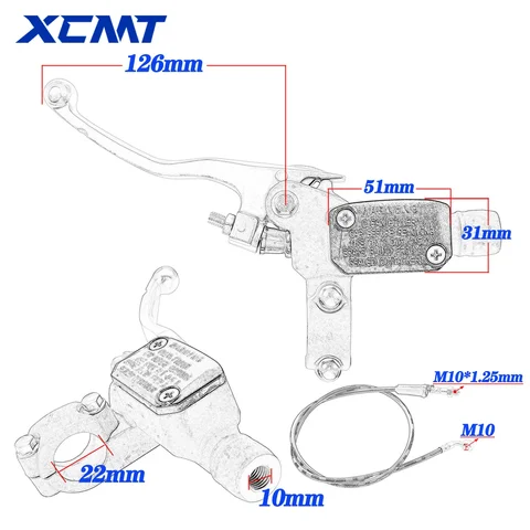 Главный цилиндр гидравлического сцепления мотоцикла для KTM EXC EXC-F SX SX-F XC XC-W XCF-W XC-F TPI 6 дней 125 150 250 350 450 500