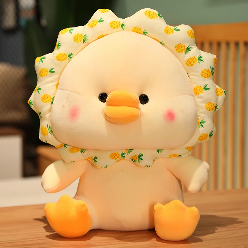 

Zqswkl 22/35/45cm cute duck plush toy sunflower dolls soft pillow hugs company christmas gift children's stuffed animal toys