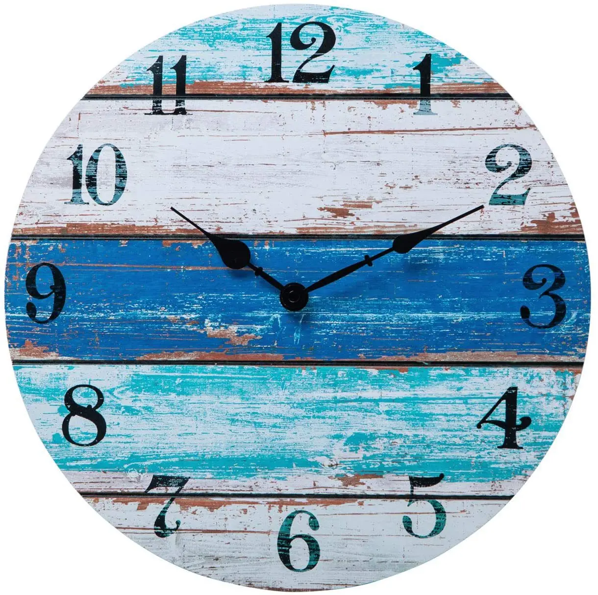 

Wall Clock Digital Silent Beach Wall Clock Creative Clock Living Room Wall Clock Digital Wall Clock Clocks Wall Home Decor L