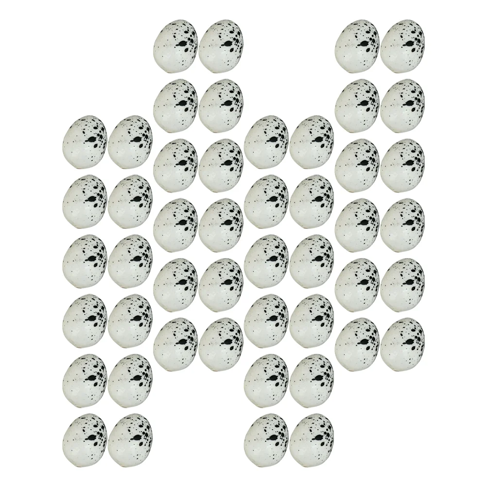 

80pcs Easter Eggs Models Quail Egg Models Kids Easter Egg Decroation