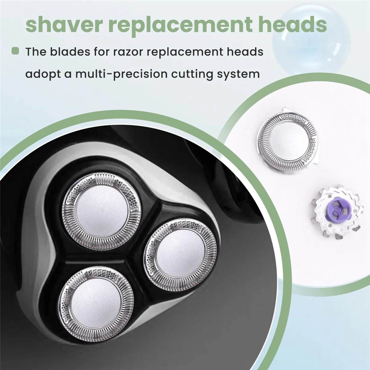 Лезвие HQ8 для Philips Norelco Aquatec сменные головки совместимые с бритвенными лезвиями