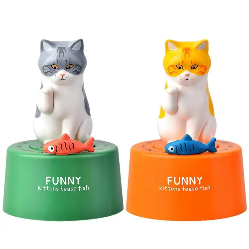 Egg Timer No Batteries Loud Ring Cute Cat Timer For Classroo