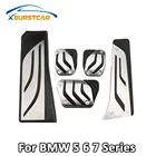 Накладки на автомобильные педали для BMW 5 6 7 серии E65 E67 E68 F01 F02 F10 F11 F07 F12 F13 LHD